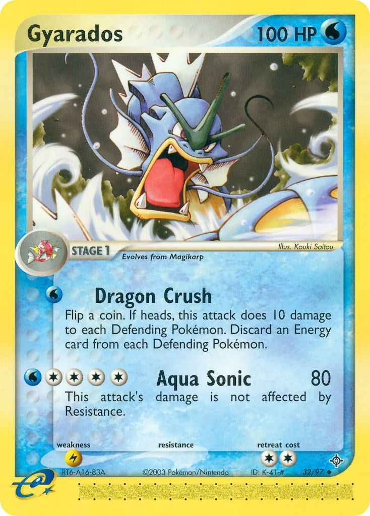 Image for Gyarados (32/97) (Dragon) - Pokemon