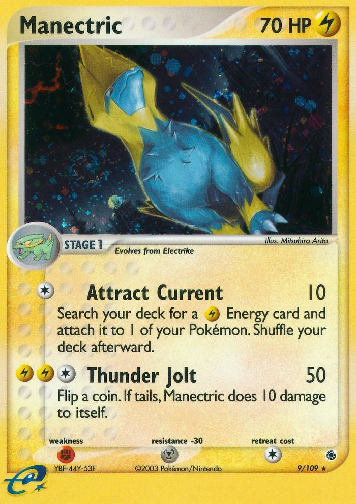 Image for Manectric (9/109) (Ruby and Sapphire) - Pokemon