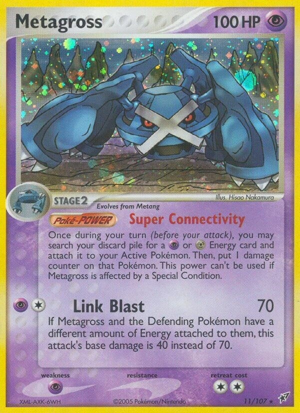 Image for Metagross (11/107) (Deoxys) - Pokemon