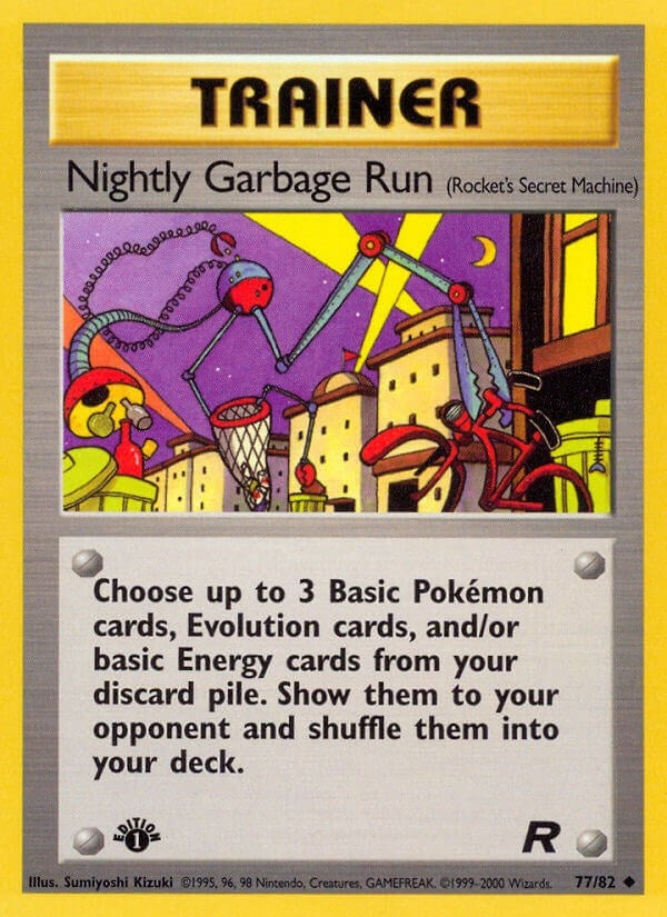 Image for Nightly Garbage Run (Rocket's Secret Machine) (77/82) (Team Rocket) - Pokemon