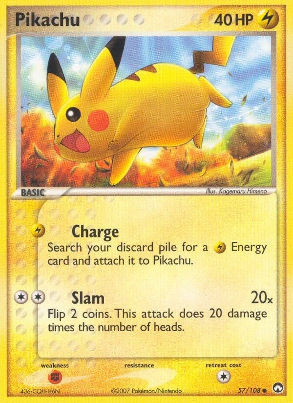 Image for Pikachu (57/108) (Power Keepers) - Pokemon