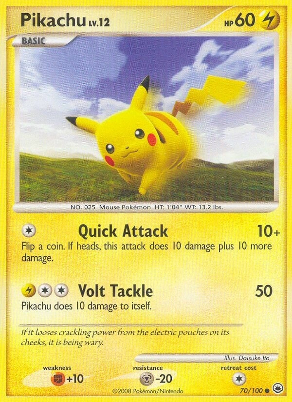 Image for Pikachu (70/100) (Majestic Dawn) - Pokemon