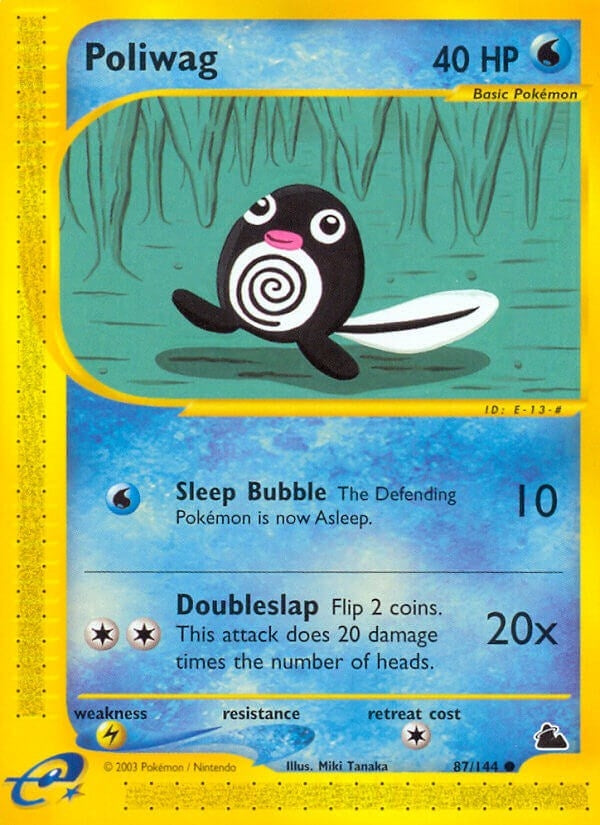 Image for Poliwag (087/144) (Skyridge) - Pokemon