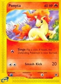 Image for Ponyta (126/165) (Expedition) - Pokemon