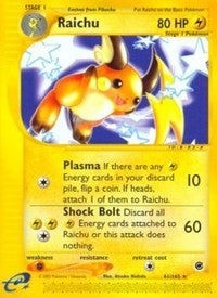 Image for Raichu (61) (061/165) (Expedition) - Pokemon