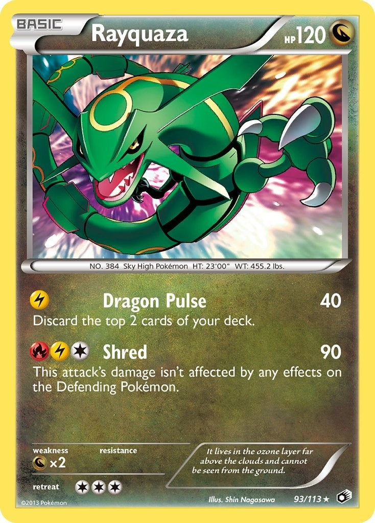 Image for Rayquaza (93/113) (Legendary Treasures) - Pokemon