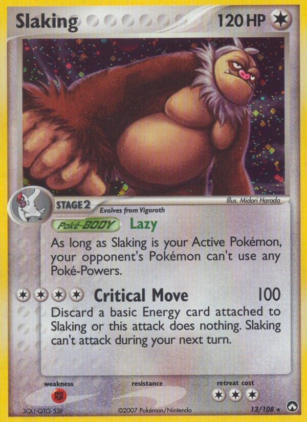 Image for Slaking (13/108) (Power Keepers) - Pokemon