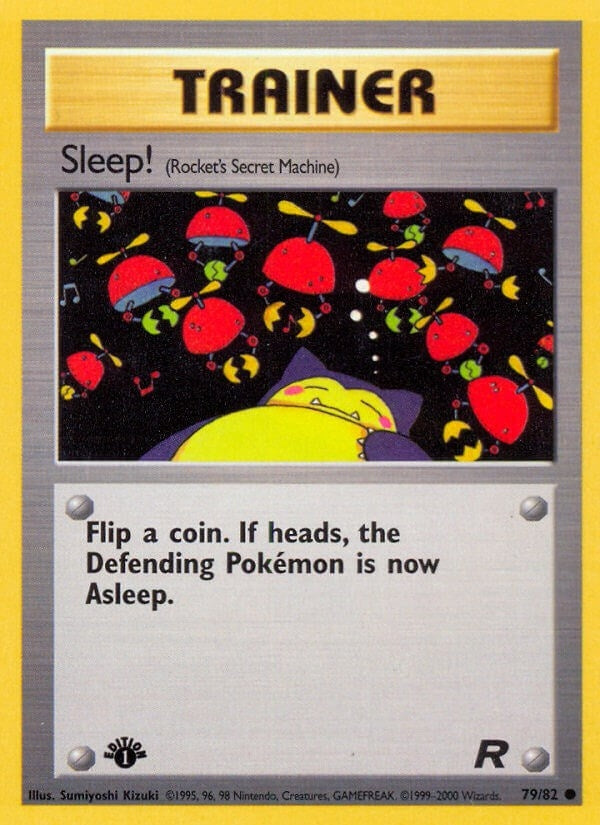 Image for Sleep! (Rocket's Secret Machine) (79/82) (Team Rocket) - Pokemon