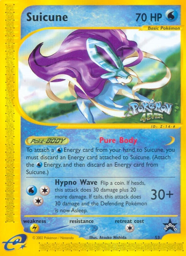 Image for Suicune (53/53) (WoTC Promo) - Pokemon