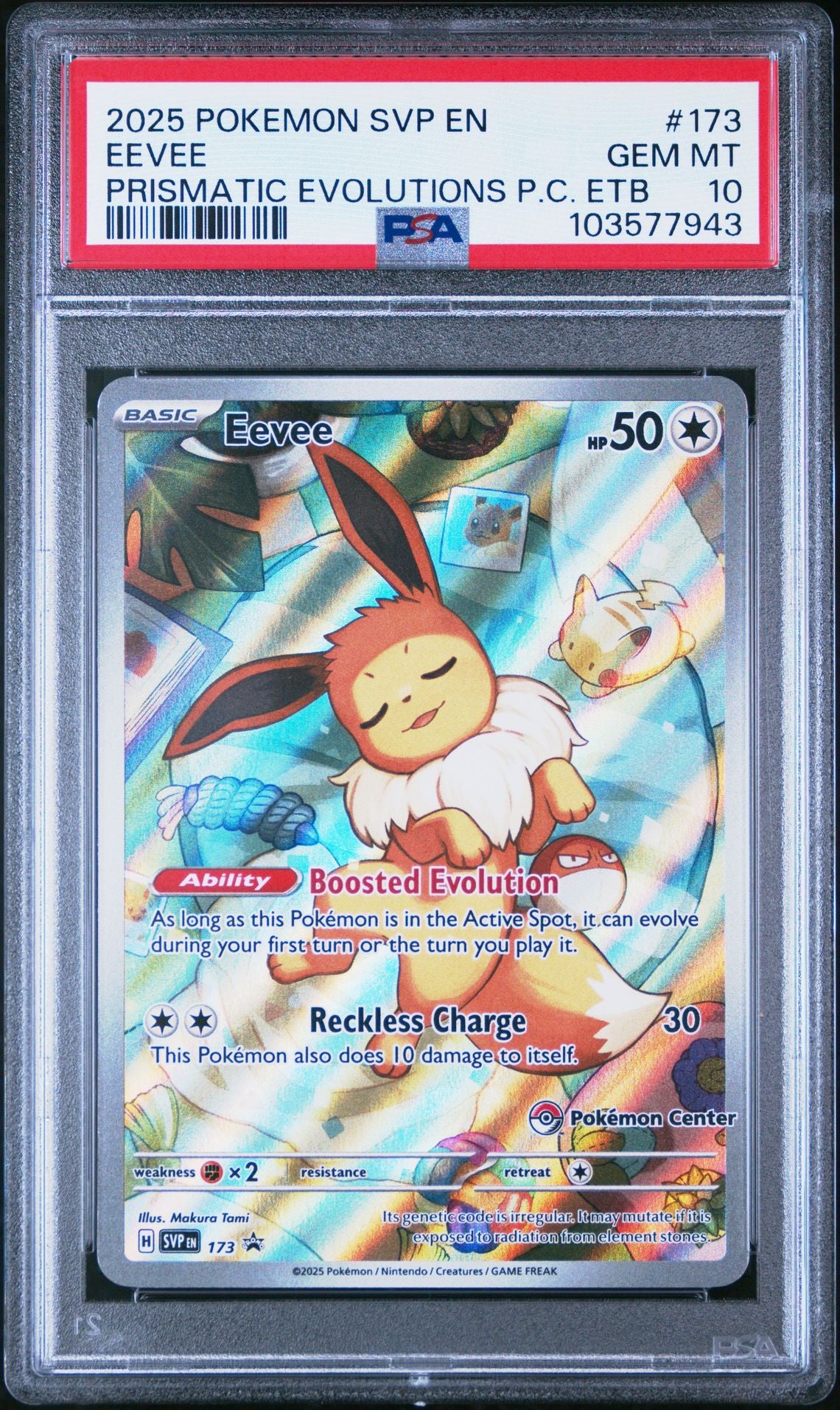 EEVEE - PSA GEM MT 10