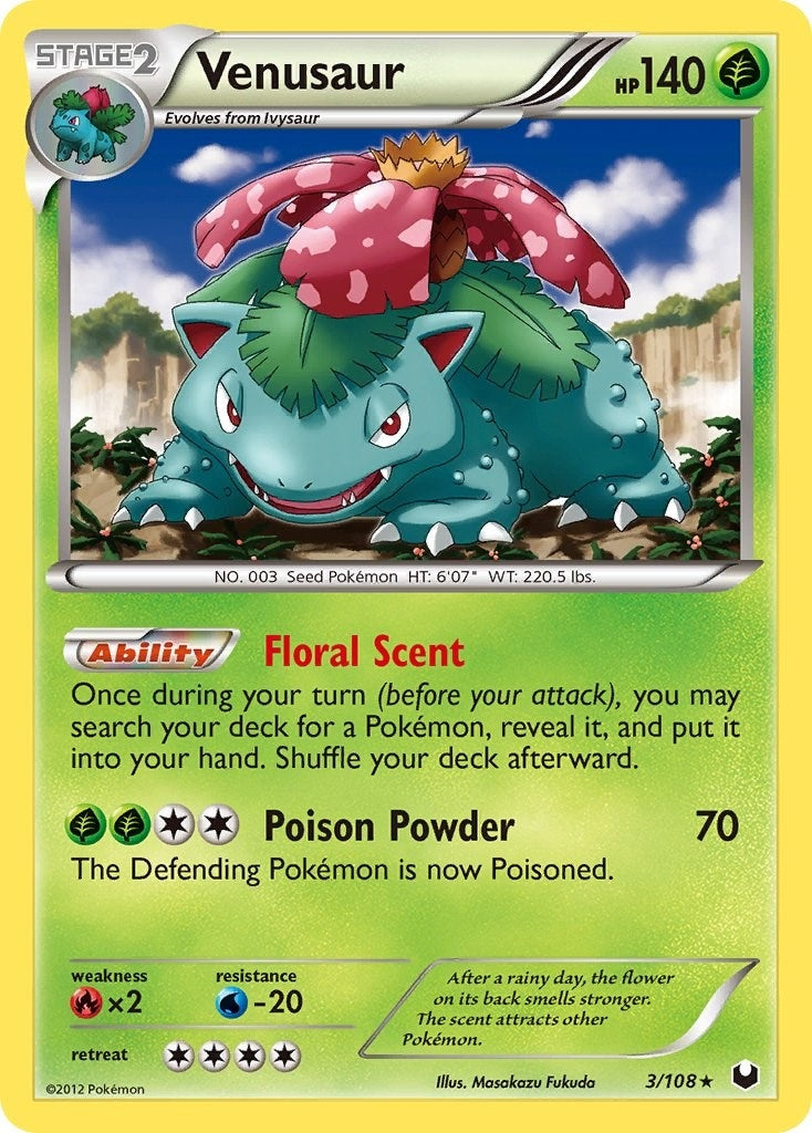 Image for Venusaur (3/108) (Dark Explorers) - Pokemon