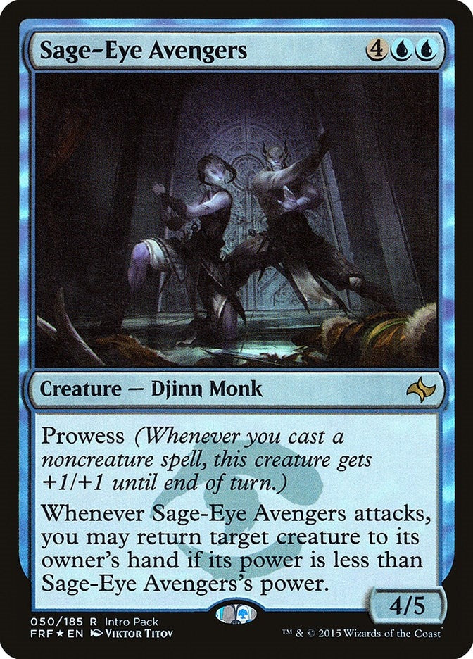 Image for Sage-Eye Avengers (50) (Foil) (Unique and Miscellaneous Promos) (UMP) - Magic: The Gathering