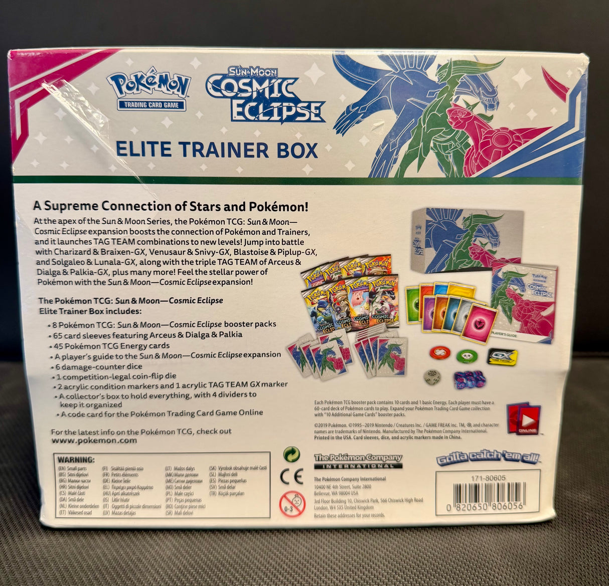 Cosmic Eclipse Elite Trainer Box*READ DISC*