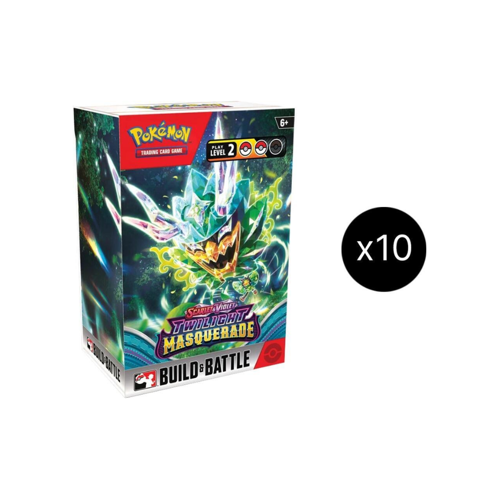 Twilight Masquerade Build & Battle - Sealed Display (40 Booster Packs)