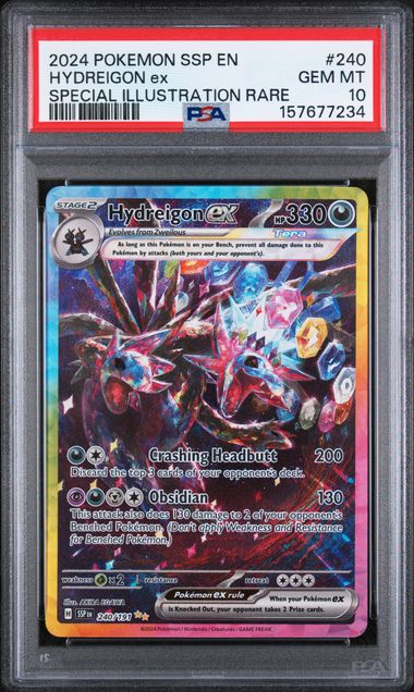 HYDREIGON EX SIR 2024 SSP PSA 10