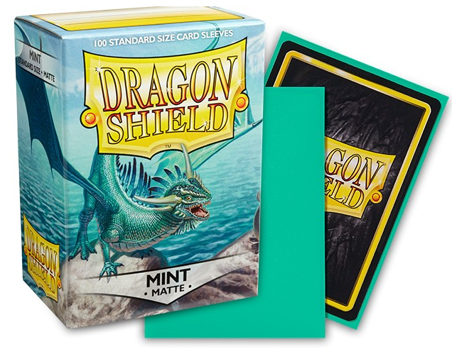 Dragon Shield Sleeves: Standard Matte - Mint 100CT