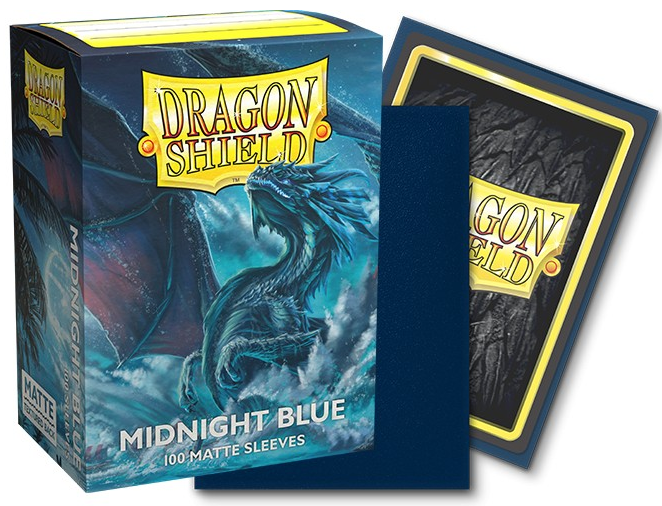 Dragon Shield Sleeves: Standard Matte - Midnight Blue 100CT