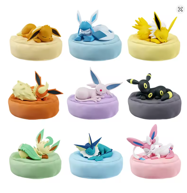 Holly Box Sleepy Eevee and Eeveelutions - Blind Box