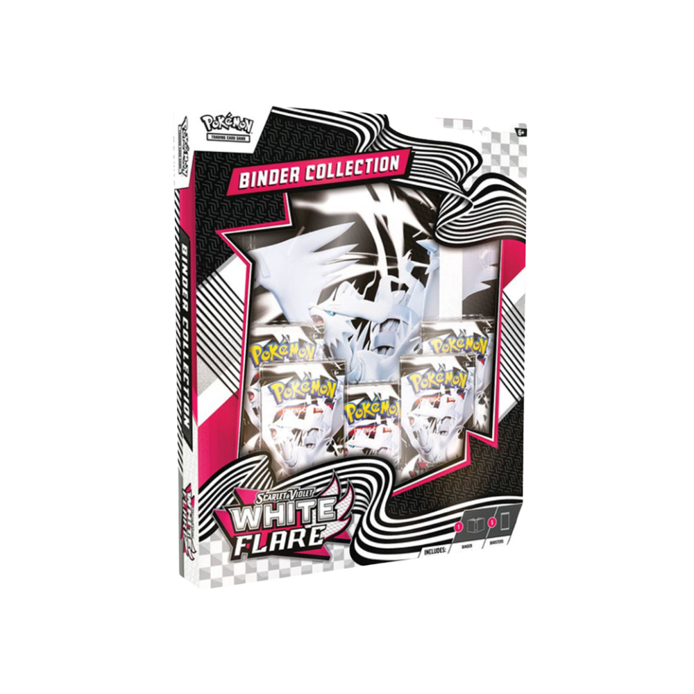 White Flare Binder Collection