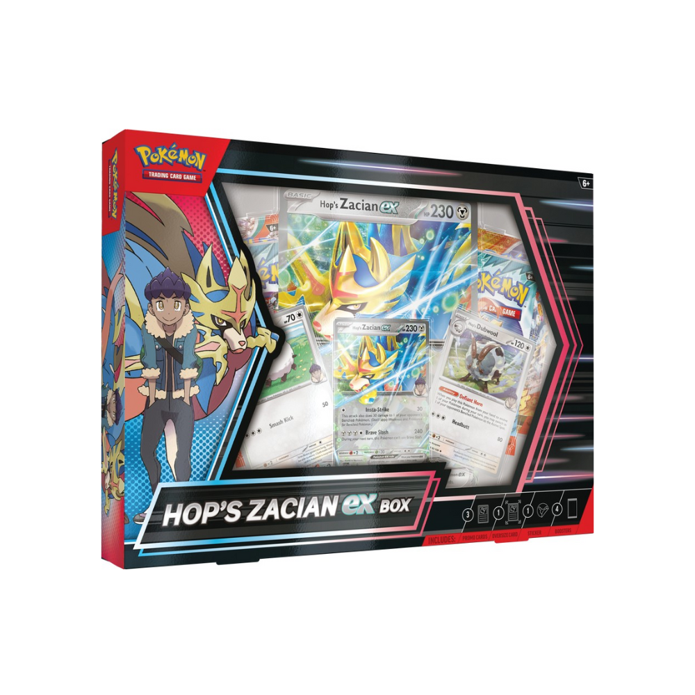 Hop's Zacian ex Collection Box (Limit 1x)