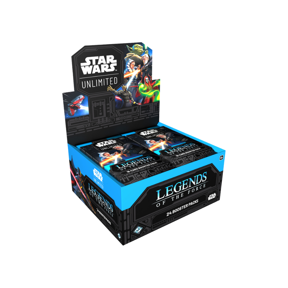 Star Wars: Unlimited - Legends of the Force Booster Box Display