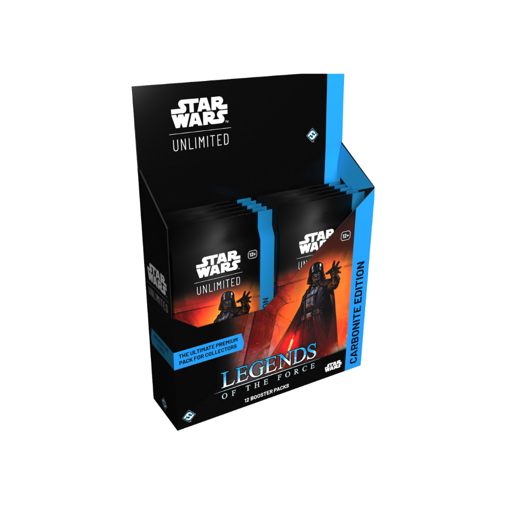 Star Wars: Unlimited - Legends of the Force Carbonite Booster Display