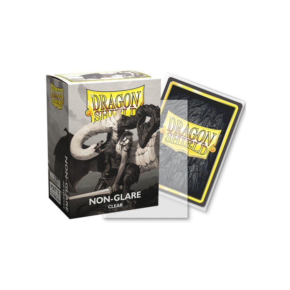 Dragon Shield Sleeves: Standard Non-Glare Matte - Clear 100CT