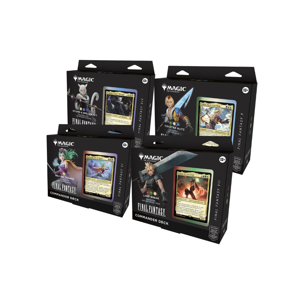 Magic: The Gathering - Final Fantasy Commander Deck (4ct)