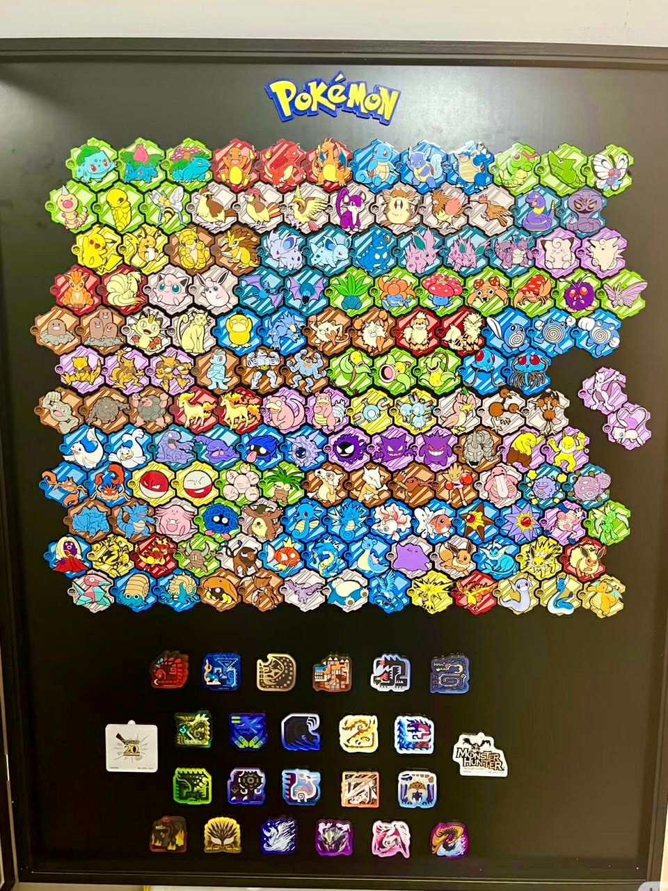 Collect 151 Pokemon 2025 Puzzle Fridge Magnet Set