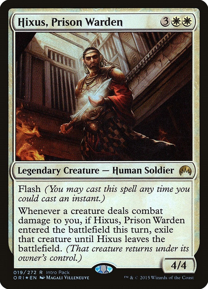 Image for Hixus, Prison Warden (19) (Foil) (Unique and Miscellaneous Promos) (UMP) - Magic: The Gathering