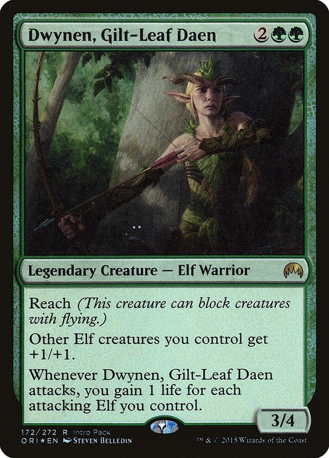 Image for Dwynen, Gilt-Leaf Daen (172) (Foil) (Unique and Miscellaneous Promos) (UMP) - Magic: The Gathering