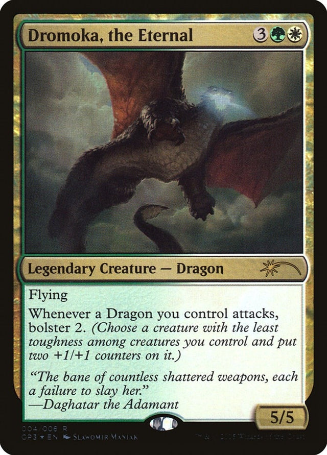 Image for Dromoka, the Eternal (4) (Foil) (Unique and Miscellaneous Promos) (UMP) - Magic: The Gathering