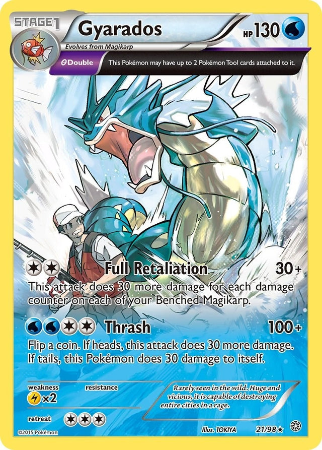 Image for Gyarados (21) (21/98) (XY - Ancient Origins) - Pokemon