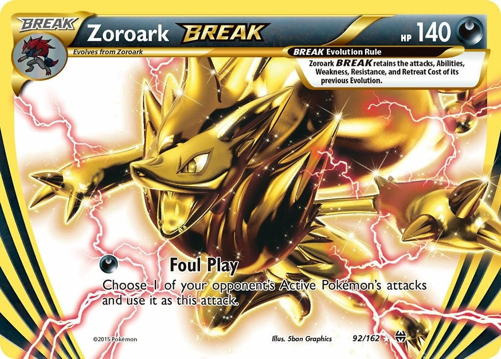 Image for Zoroark BREAK (92/162) (XY - BREAKthrough) - Pokemon