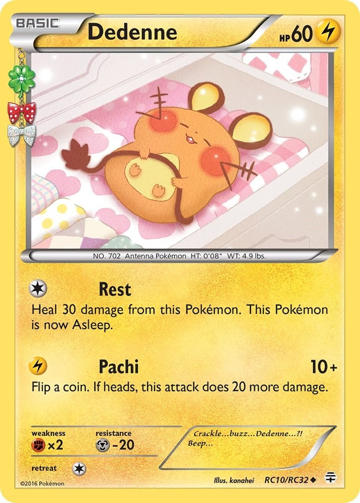 Image for Dedenne (RC10/RC32) (Generations: Radiant Collection) - Pokemon