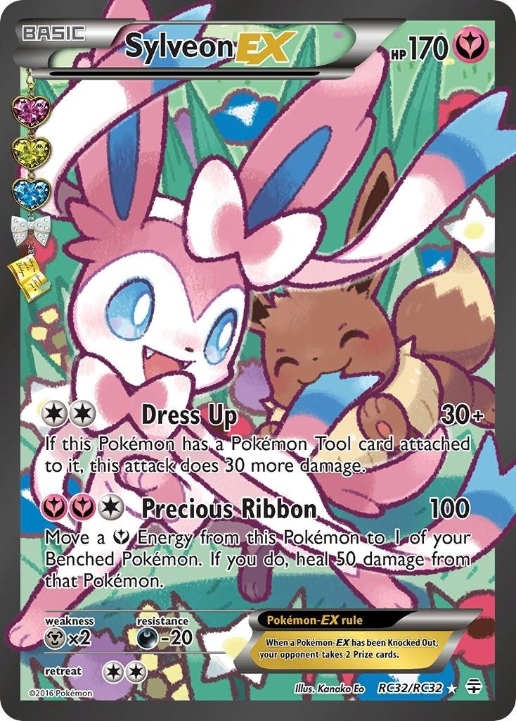 Image for Sylveon EX (Full Art) (RC32/RC32) (Generations: Radiant Collection) - Pokemon