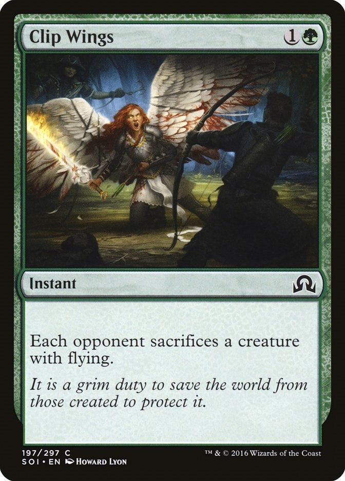 Image for Clip Wings (197) (Shadows over Innistrad) (SOI) - Magic: The Gathering