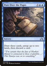 Image for Pore Over the Pages (79) (Shadows over Innistrad) (SOI) - Magic: The Gathering
