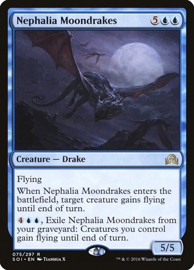 Image for Nephalia Moondrakes (75) (Foil) (Shadows over Innistrad) (SOI) - Magic: The Gathering