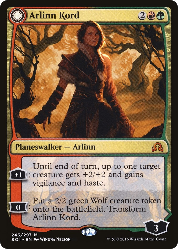 Image for Arlinn Kord (243) (Shadows over Innistrad) (SOI) - Magic: The Gathering