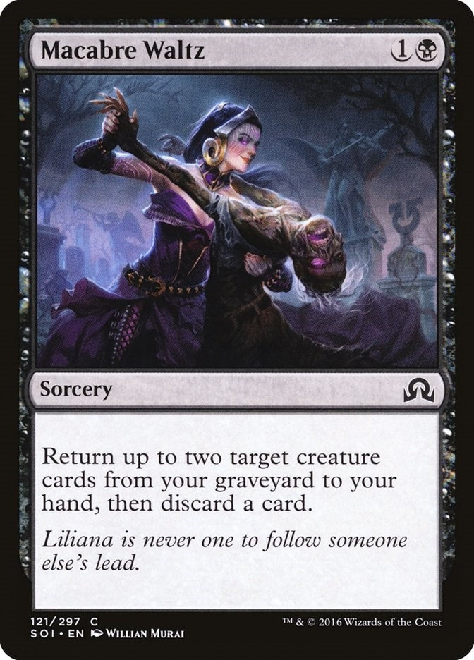 Image for Macabre Waltz (121) (Shadows over Innistrad) (SOI) - Magic: The Gathering