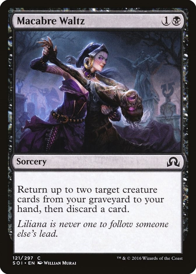 Image for Macabre Waltz (121) (Shadows over Innistrad) (SOI) - Magic: The Gathering