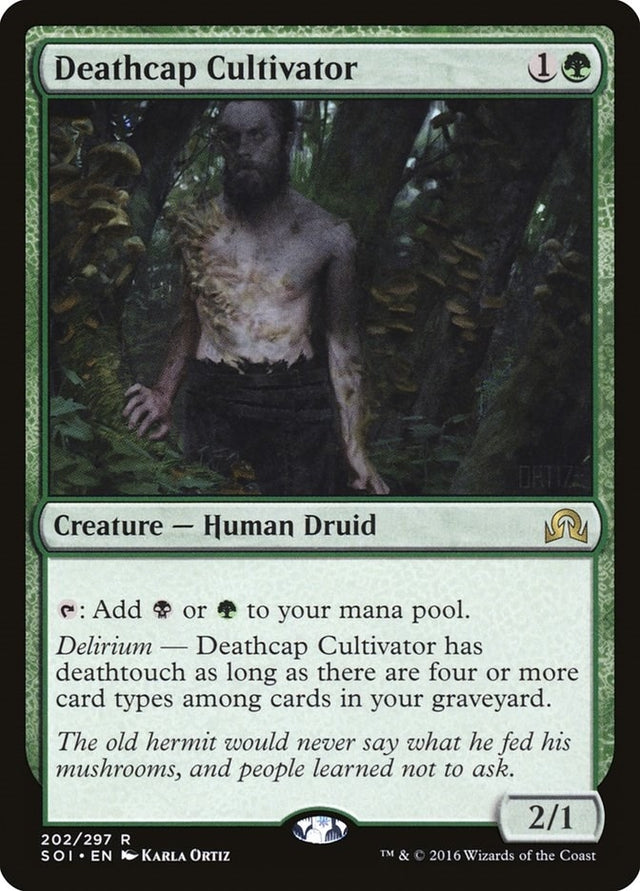 Image for Deathcap Cultivator (202) (Shadows over Innistrad) (SOI) - Magic: The Gathering