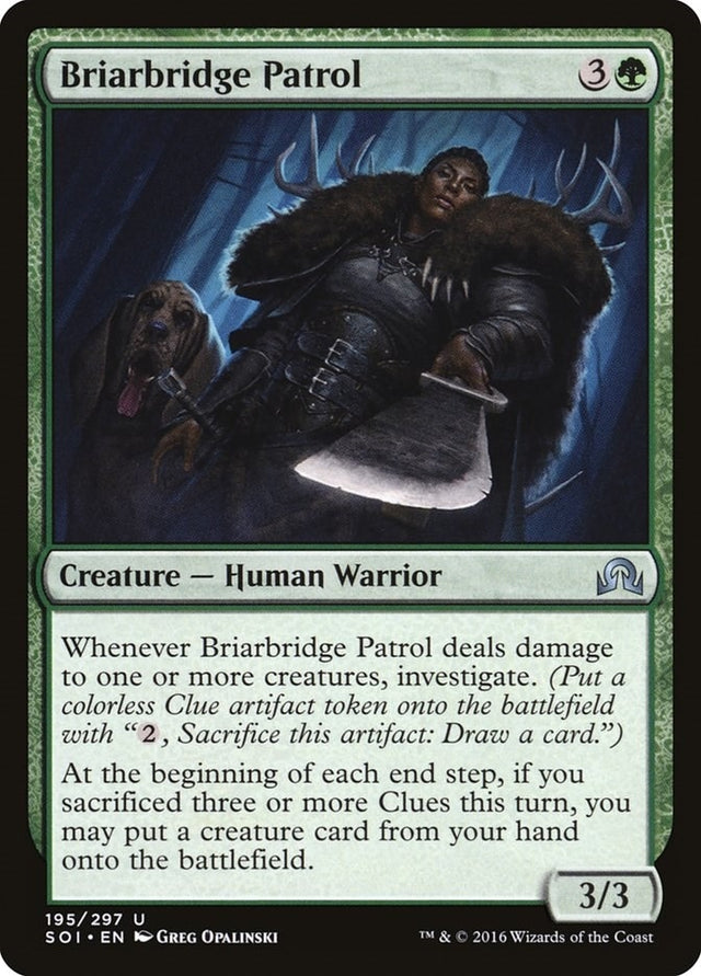 Image for Briarbridge Patrol (195) (Shadows over Innistrad) (SOI) - Magic: The Gathering