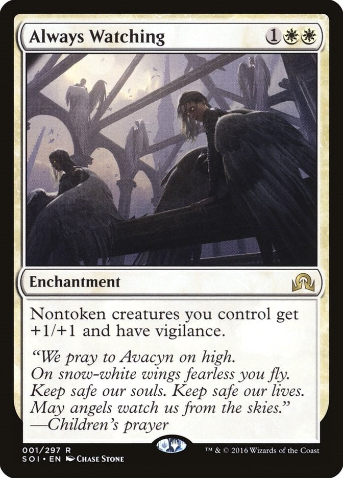 Image for Always Watching (1) (Shadows over Innistrad) (SOI) - Magic: The Gathering