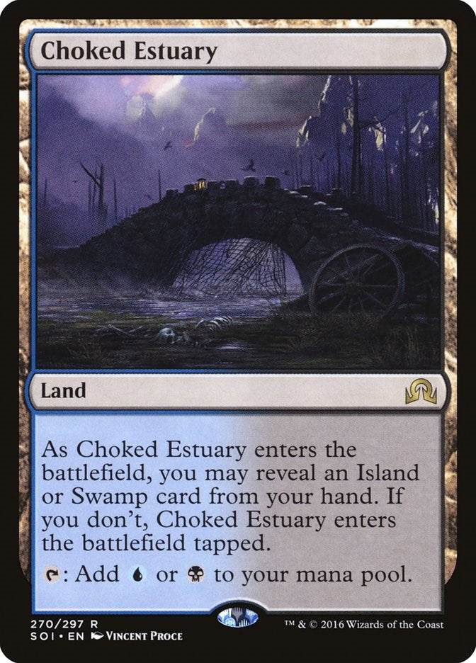 Image for Choked Estuary (270) (Shadows over Innistrad) (SOI) - Magic: The Gathering