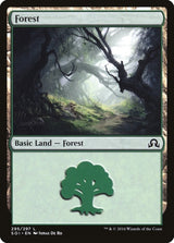 Image for Forest (295) (295) (Foil) (Shadows over Innistrad) (SOI) - Magic: The Gathering