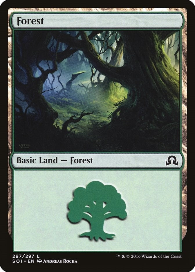 Image for Forest (297) (297) (Shadows over Innistrad) (SOI) - Magic: The Gathering