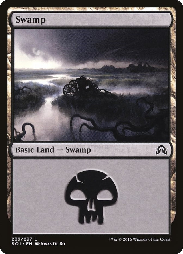 Image for Swamp (289) (289) (Shadows over Innistrad) (SOI) - Magic: The Gathering