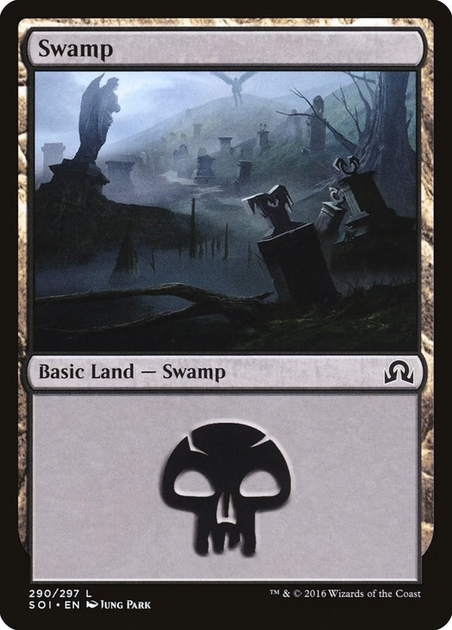 Image for Swamp (290) (290) (Shadows over Innistrad) (SOI) - Magic: The Gathering